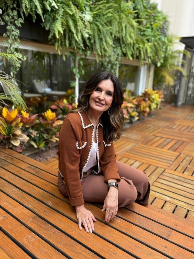 Fátima Bernardes fala sobre saída dos filhos de casa