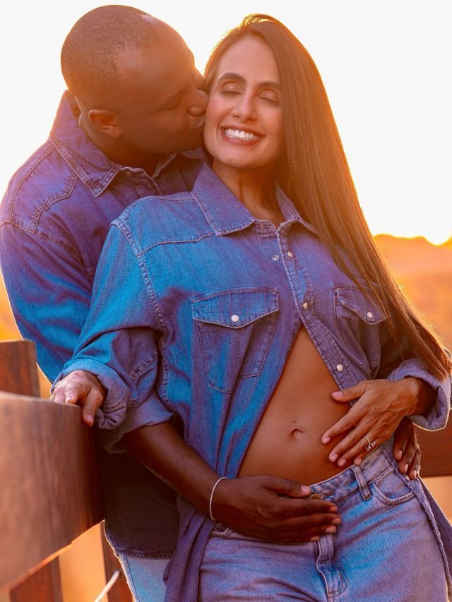 Carol Peixinho e Thiaguinho revelam sexo do 1º bebê