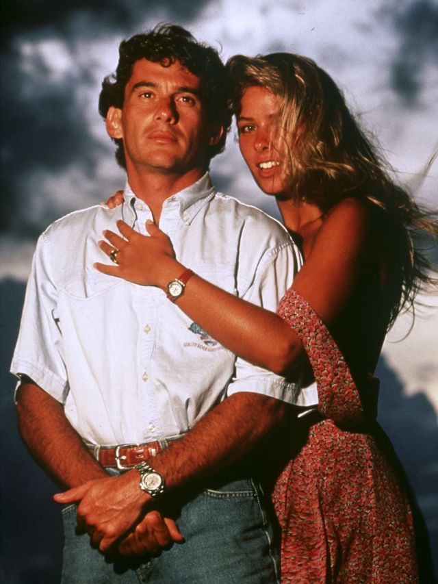 Adriane Galisteu resgata foto com Ayrton Senna